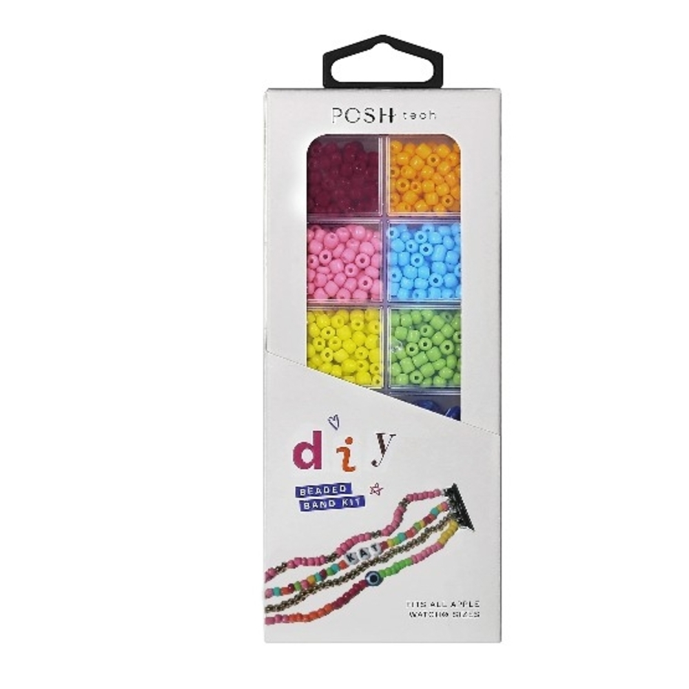 🆕 Posh Tech Women's Multi-Color DIY Beaded Band Kit for Apple Watch Band